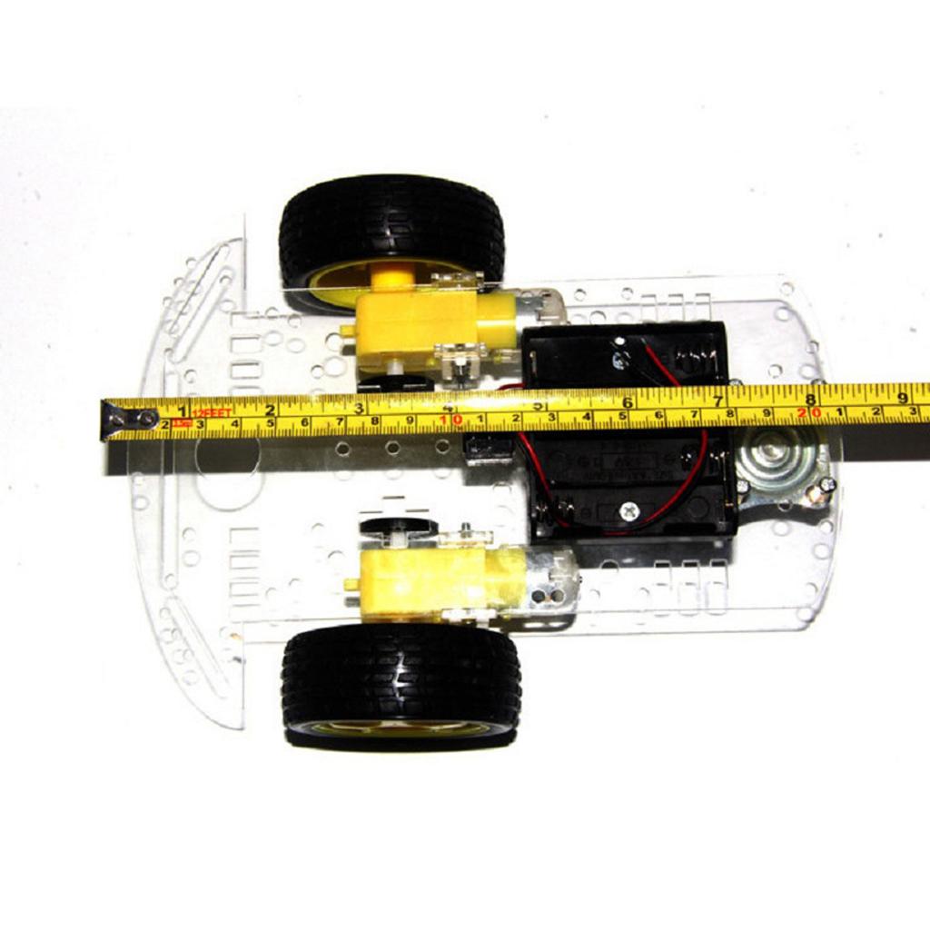 Robot Car Kit - مجموعة تجميع هيكل سيارة روبوت بدفع