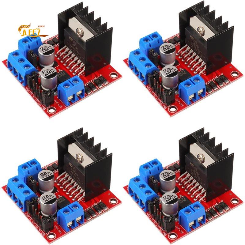 L298N Module - لوحة تحكم محرك AEE7-4 قطع L298N،