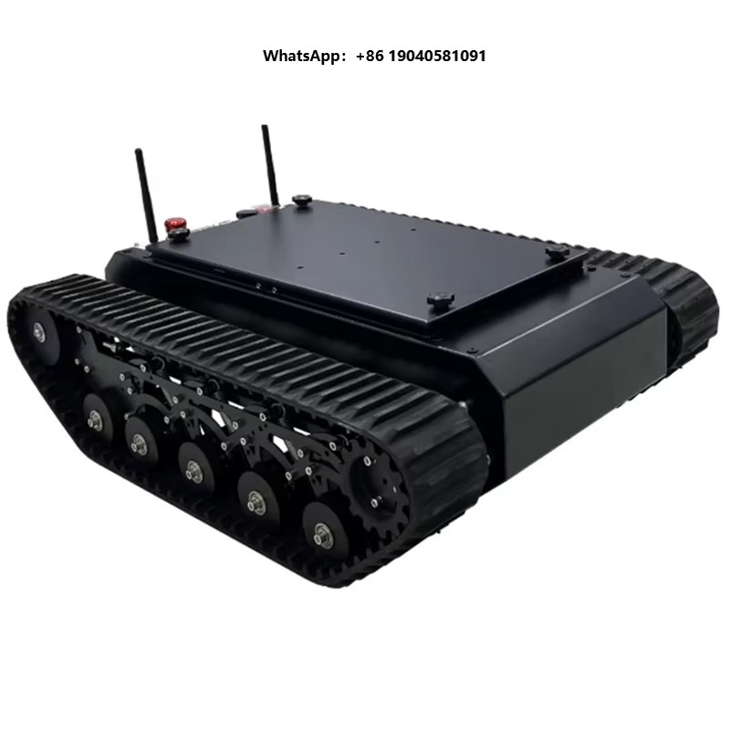 Tracked Robot Chassis - هيكل روبوت مجنزر UGV الأكثر مبيعًا،