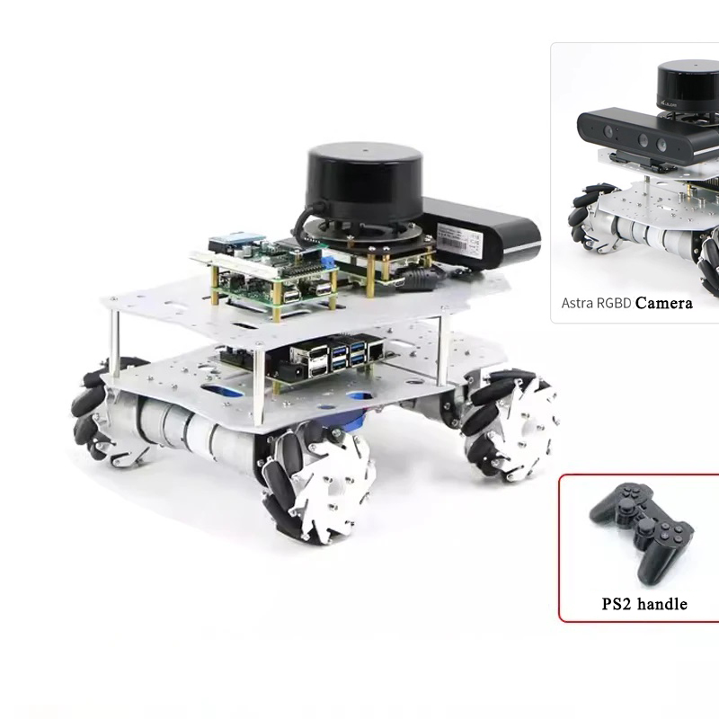 Ros Robot - Raspberry Pi Ros Mecanum عجلة سيارة