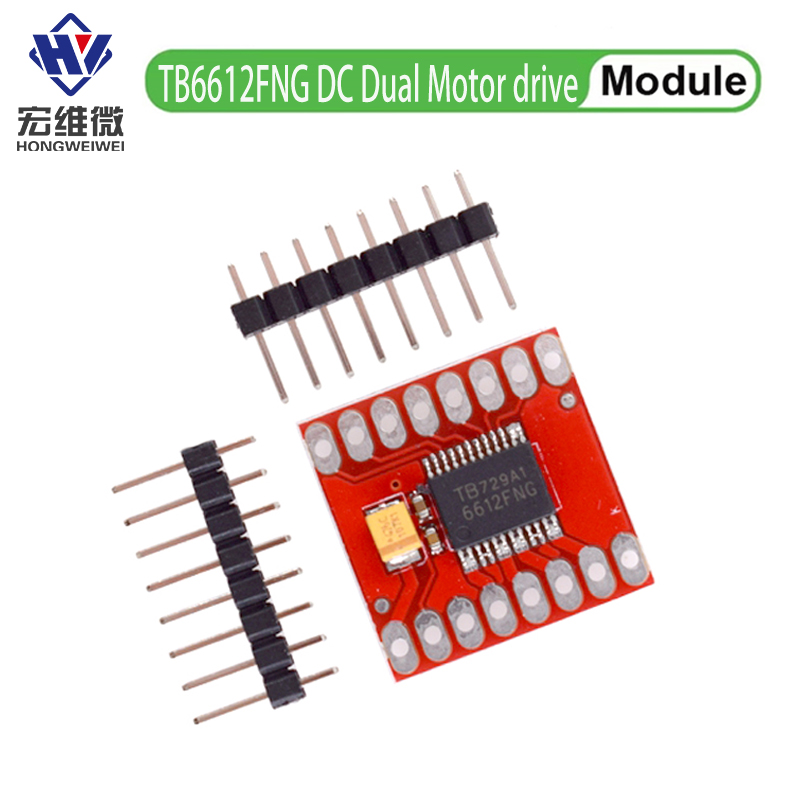 L298N Module - TB6612 محرك مزدوج 1A TB6612FNG متحكم