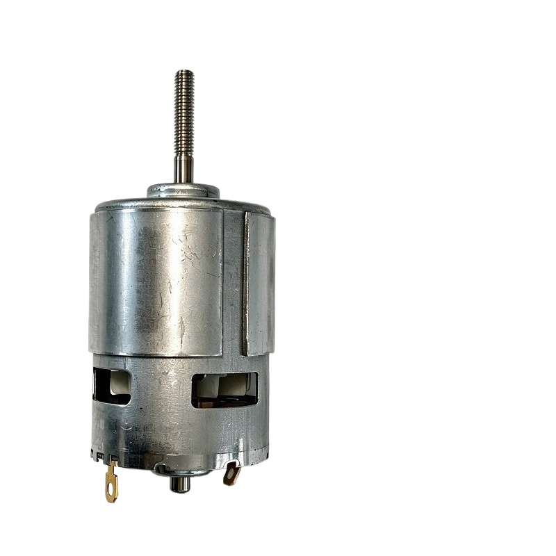 محرك تيار مستمر 755 بجهد 12 فو - مراجعة Dc Motor 12V وسعره