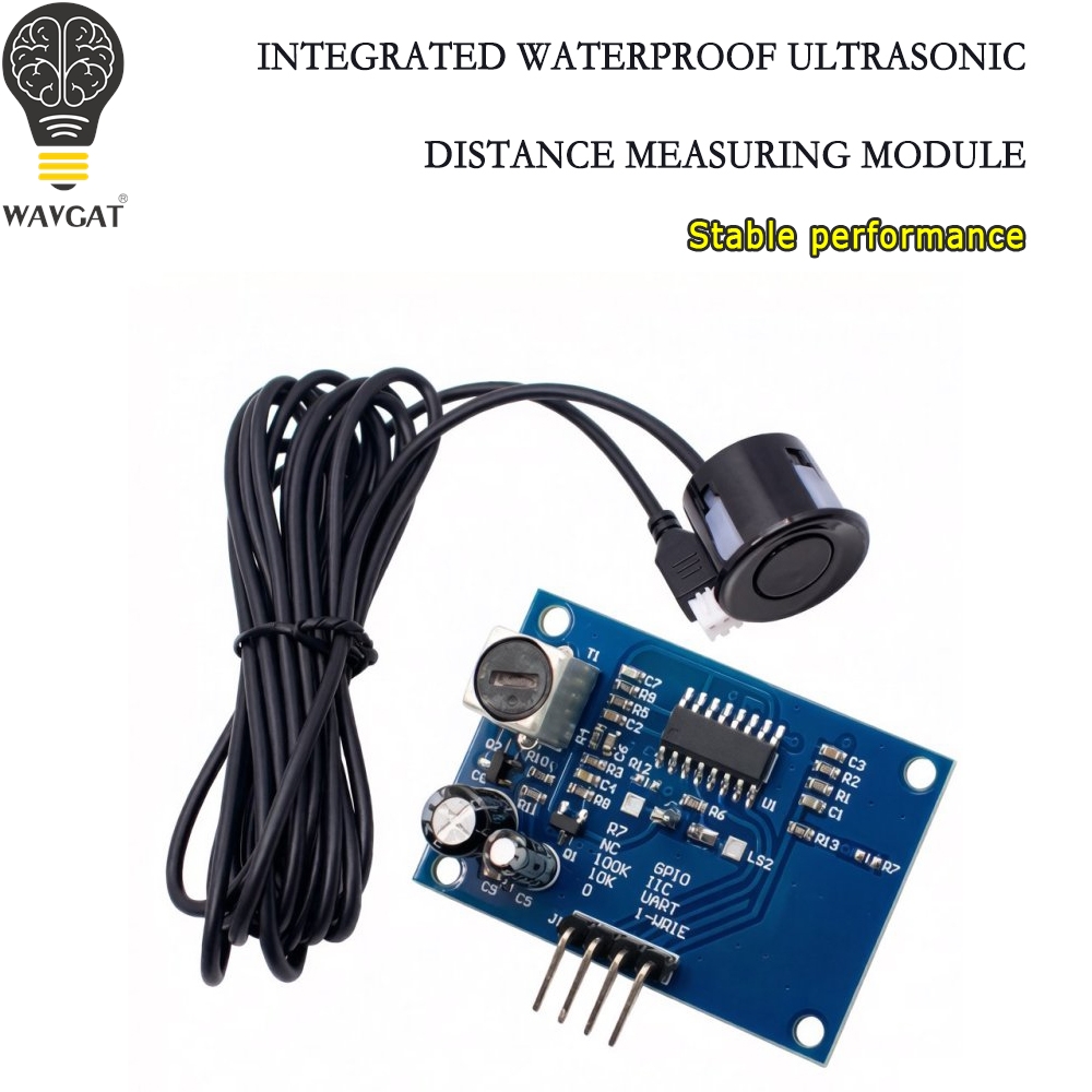 وحدة استشعار المسافة بالموجات  - مراجعة Ultrasonic Distance Sensor وسعره