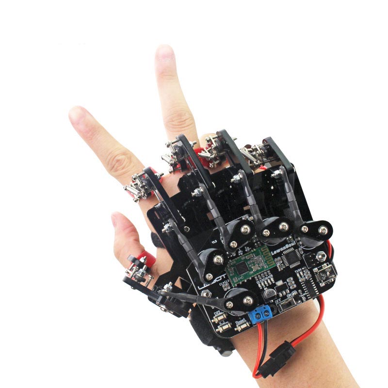 قفازات الحسية الجسدية مفتوحة ا - مراجعة Arduino Robot وسعره