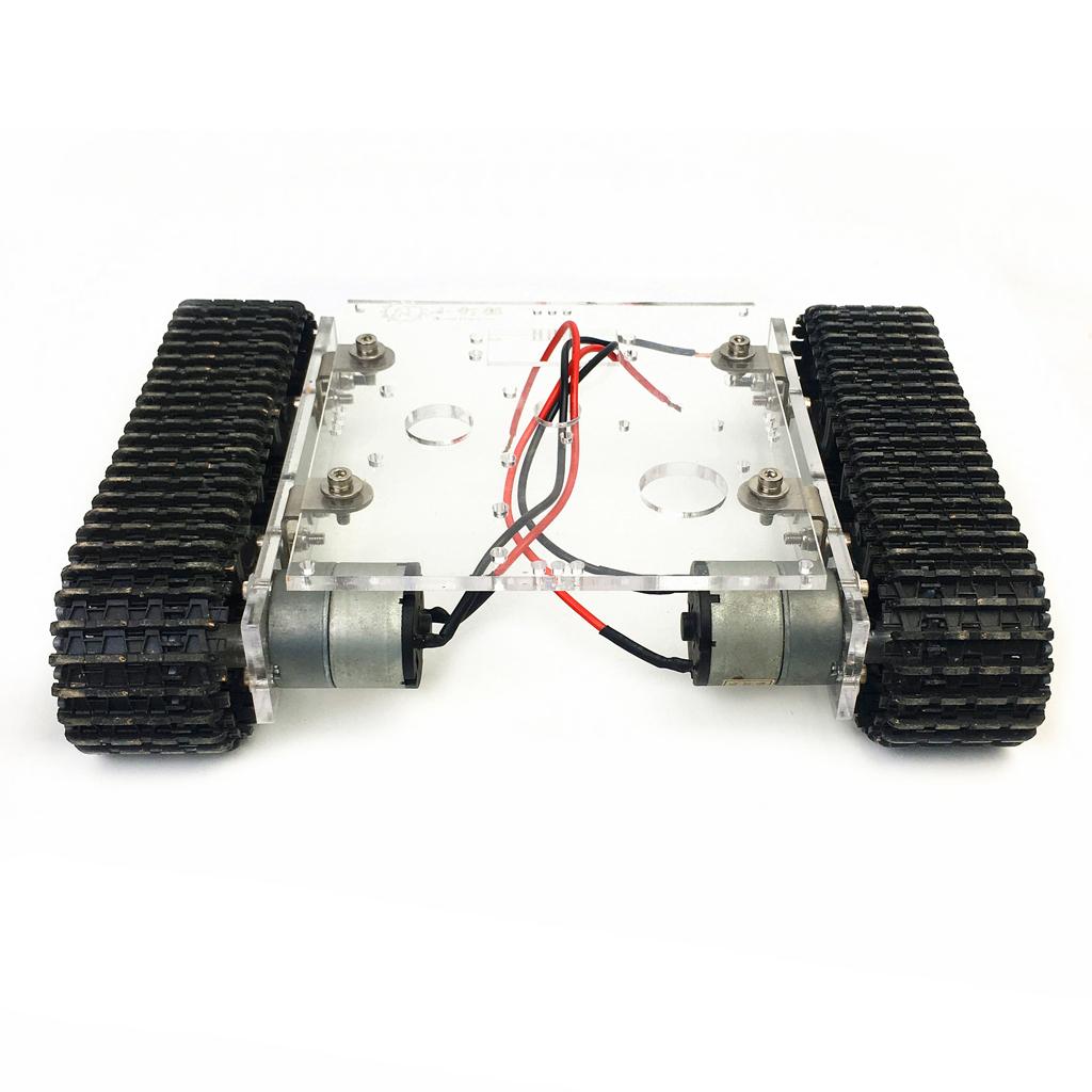 مجموعة أدوات علمية تعليمية لصن - مراجعة Tracked Robot Chassis وسعره