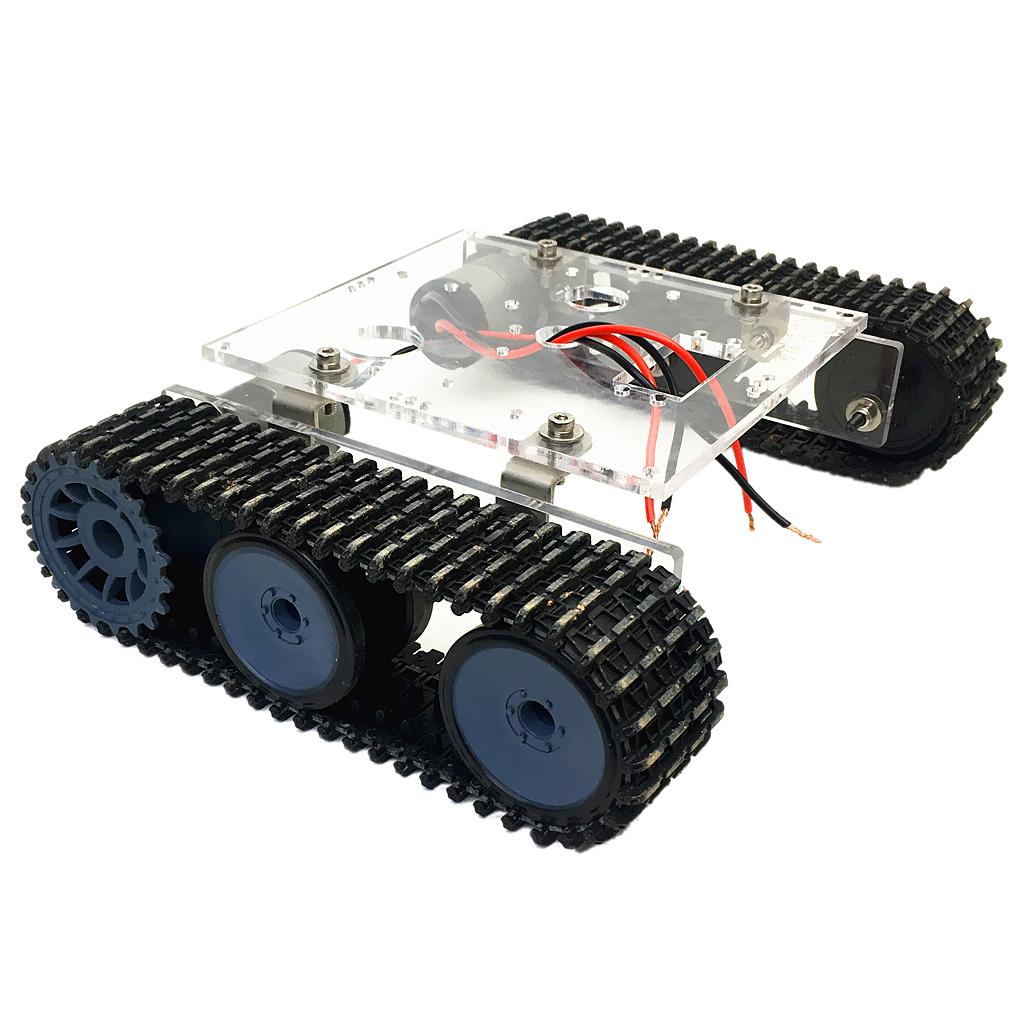 مجموعة أدوات علمية تعليمية لصن - مراجعة Tracked Robot Chassis وسعره