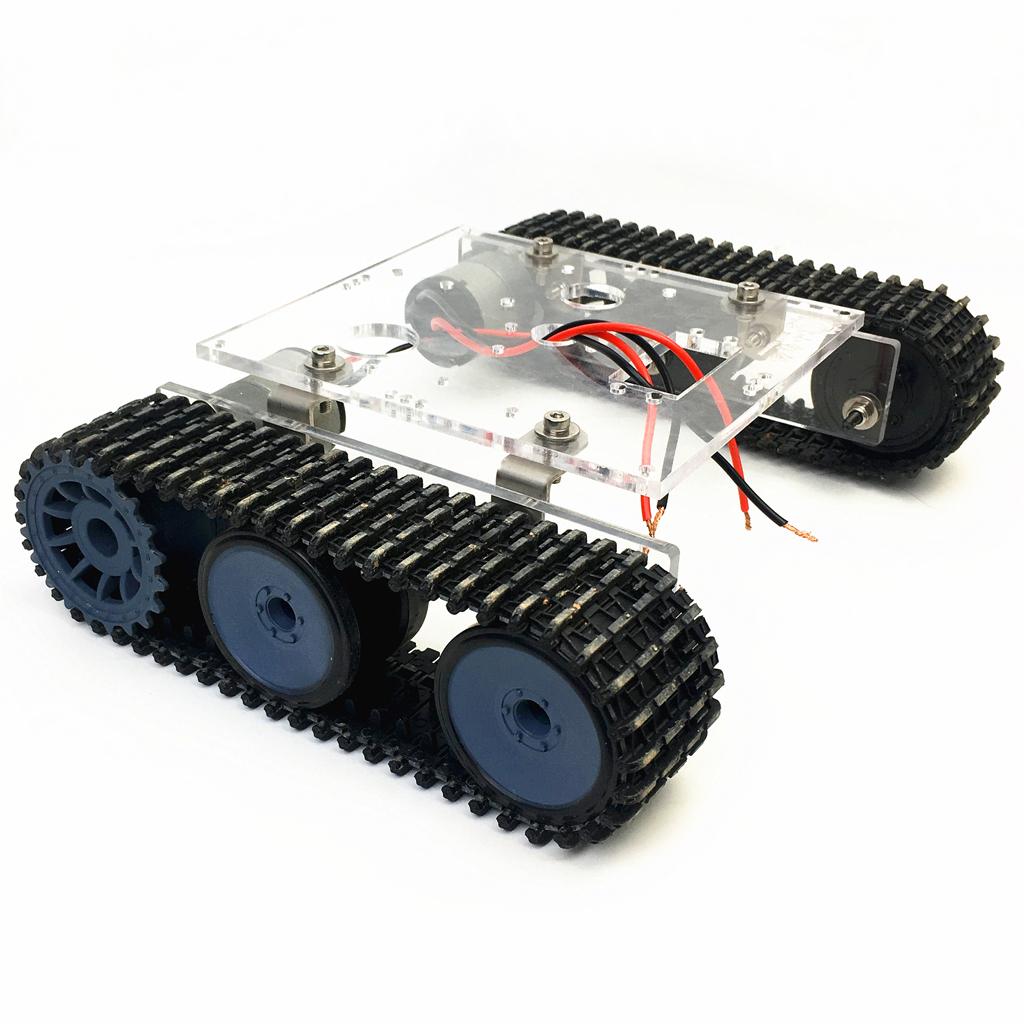 مجموعة أدوات علمية تعليمية لصن - مراجعة Tracked Robot Chassis وسعره