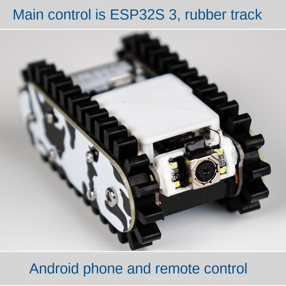RC خزان خزان معدني الشاسيه جرا - مراجعة Tracked Robot Chassis وسعره