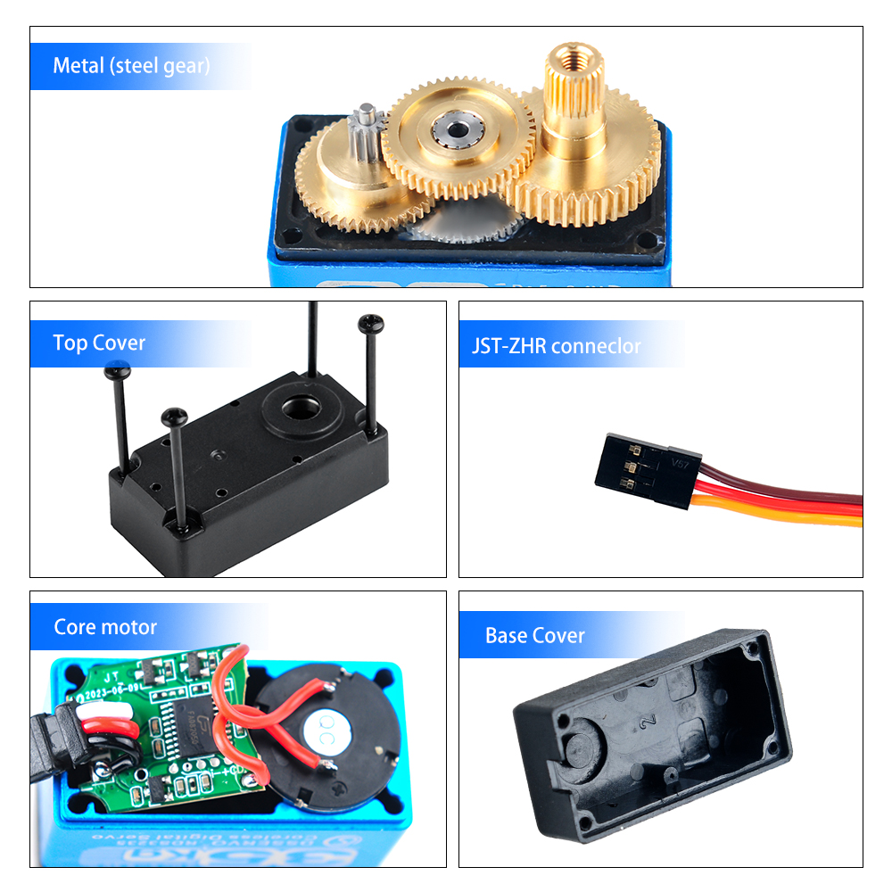 RDS3235 سيرفو رقمي بقوة 35 كجم - مراجعة Servo Bracket وسعره