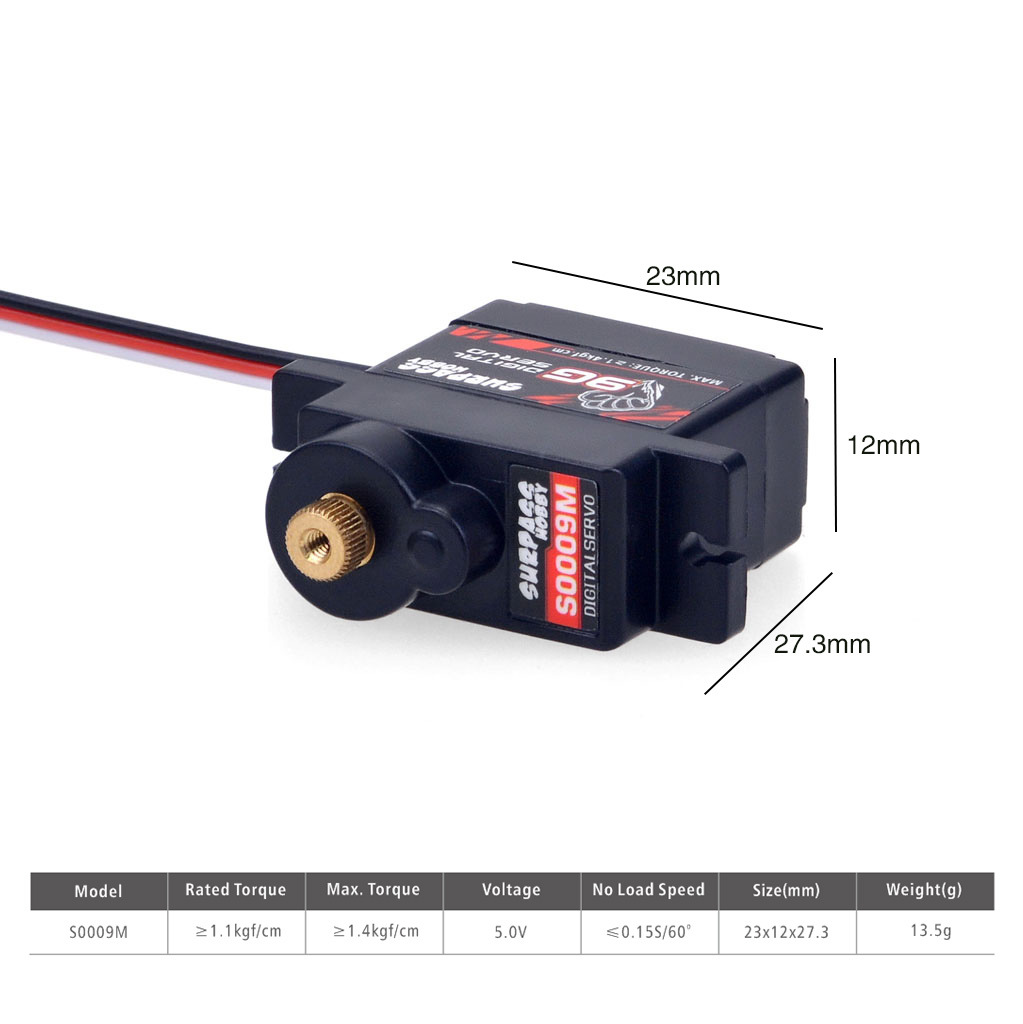 RC الرقمية مايكرو سيرفو 2g 3.7 - مراجعة Micro Servo وسعره