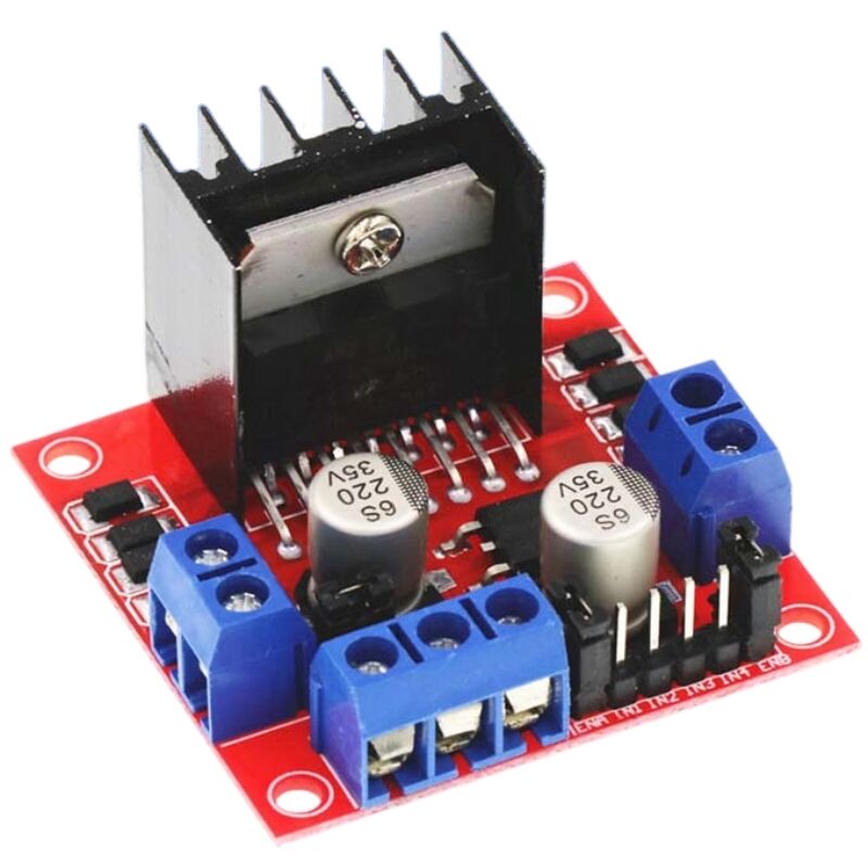وحدة تحكم محرك ستيبر DC ثنائية - مراجعة L298N Module وسعره