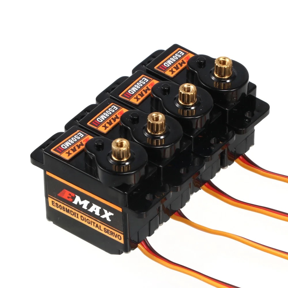 سيرفو رقمي EMAX ES08MDII ES08M - مراجعة Sg90 Servo وسعره