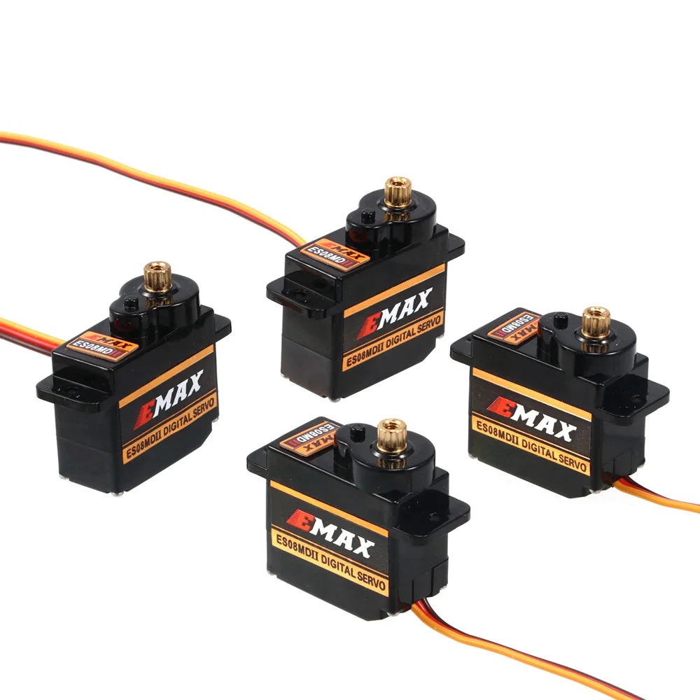 سيرفو رقمي EMAX ES08MDII ES08M - مراجعة Sg90 Servo وسعره