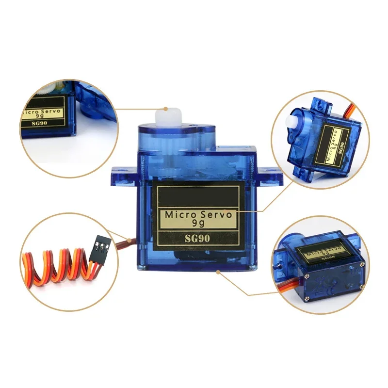 2/4/8/20 قطعة SG90 9G مايكرو س - مراجعة Sg90 Servo وسعره