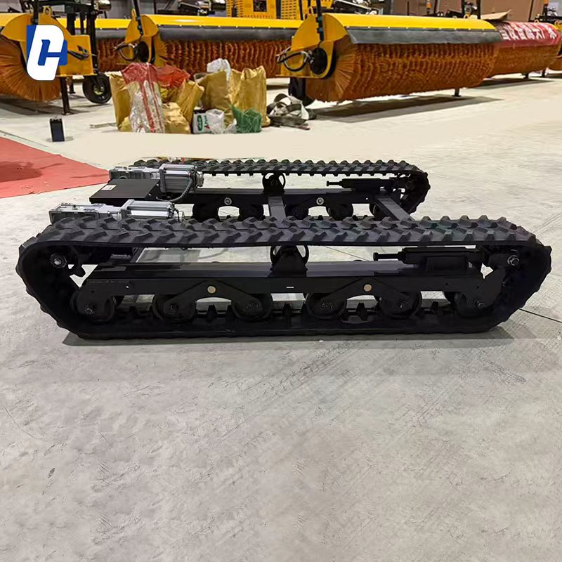 مركبة مجنزرة لاسلكية تعمل بالت - مراجعة Tracked Robot Chassis وسعره