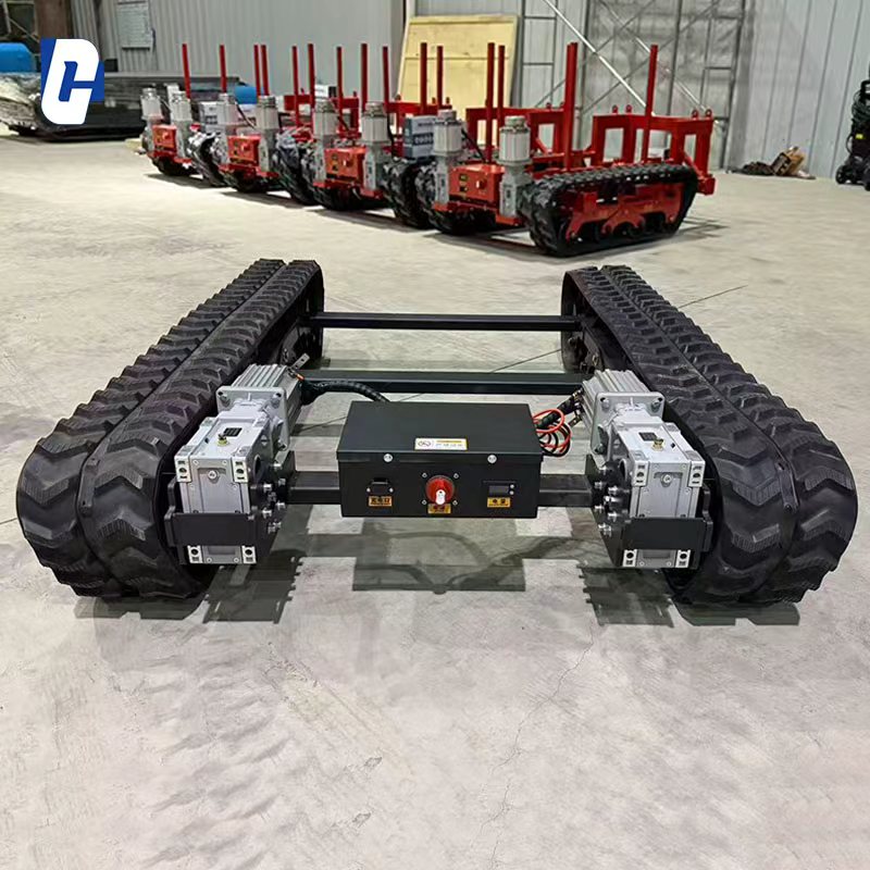 مركبة مجنزرة لاسلكية تعمل بالت - مراجعة Tracked Robot Chassis وسعره