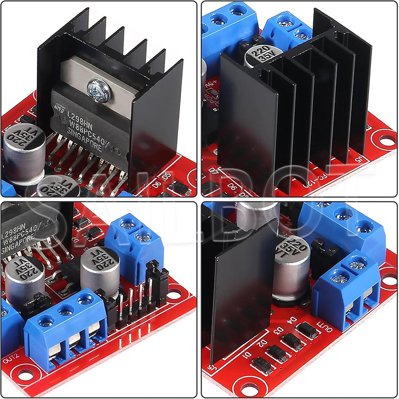 1/5/10 قطعة L298N موتور تيار م - مراجعة L298N Module وسعره