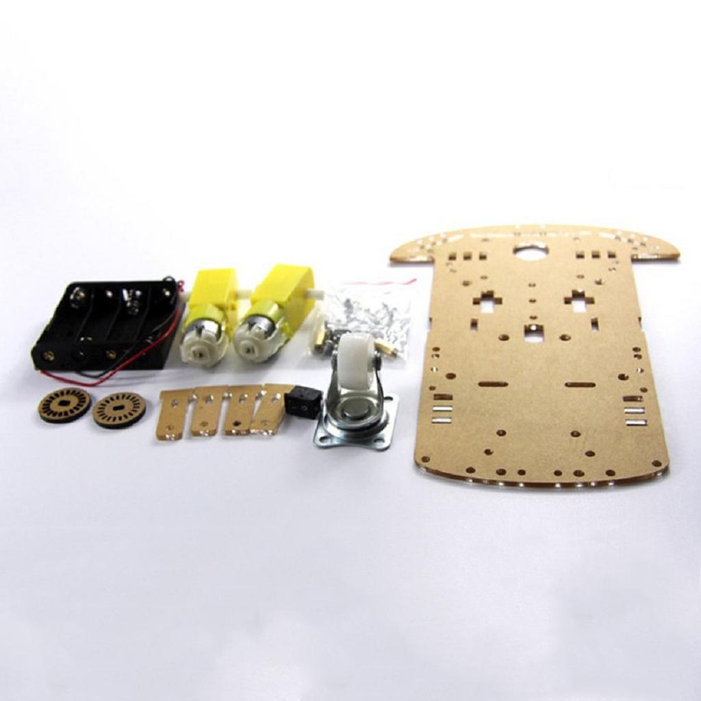 مجموعة تجميع هيكل سيارة روبوت  - مراجعة Robot Car Kit وسعره