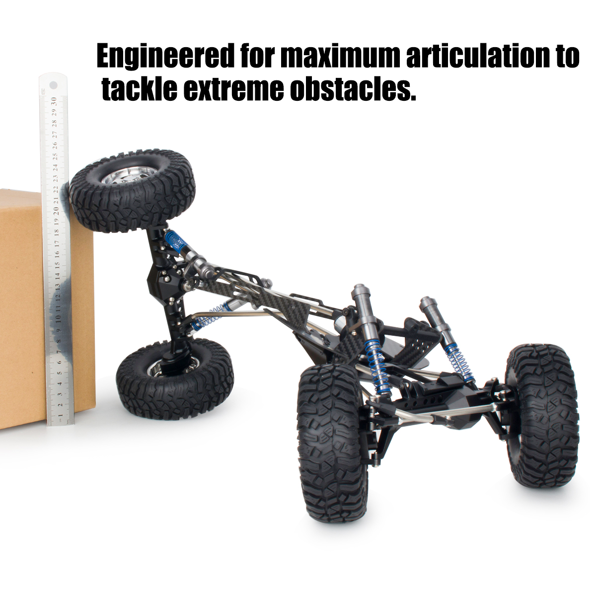 طقم هيكل من ألياف الكربون LCG  - مراجعة Robot Car Kit وسعره