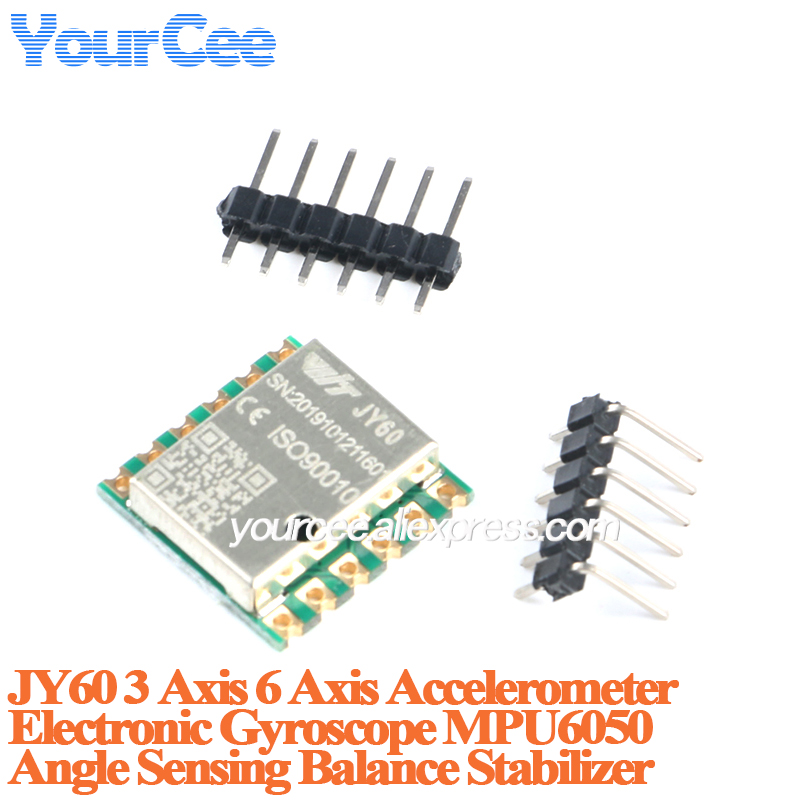 JY60 JY61P JY62 ثلاثة محاور ست - مراجعة Accelerometer Mpu6050 وسعره