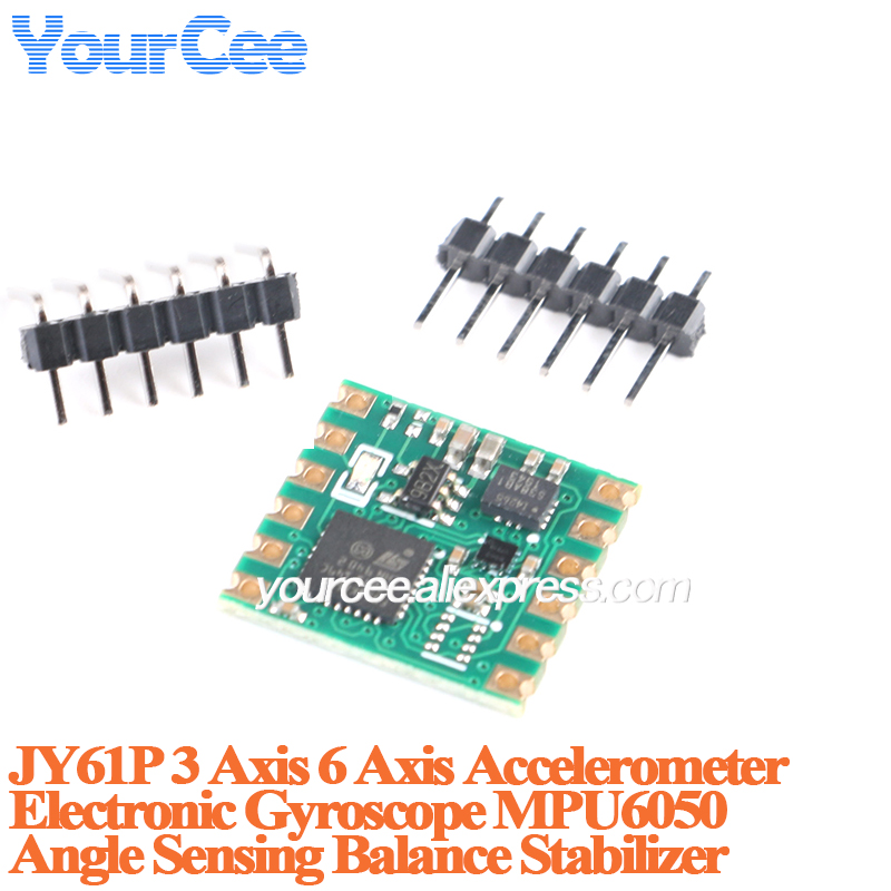 JY60 JY61P JY62 ثلاثة محاور ست - مراجعة Accelerometer Mpu6050 وسعره