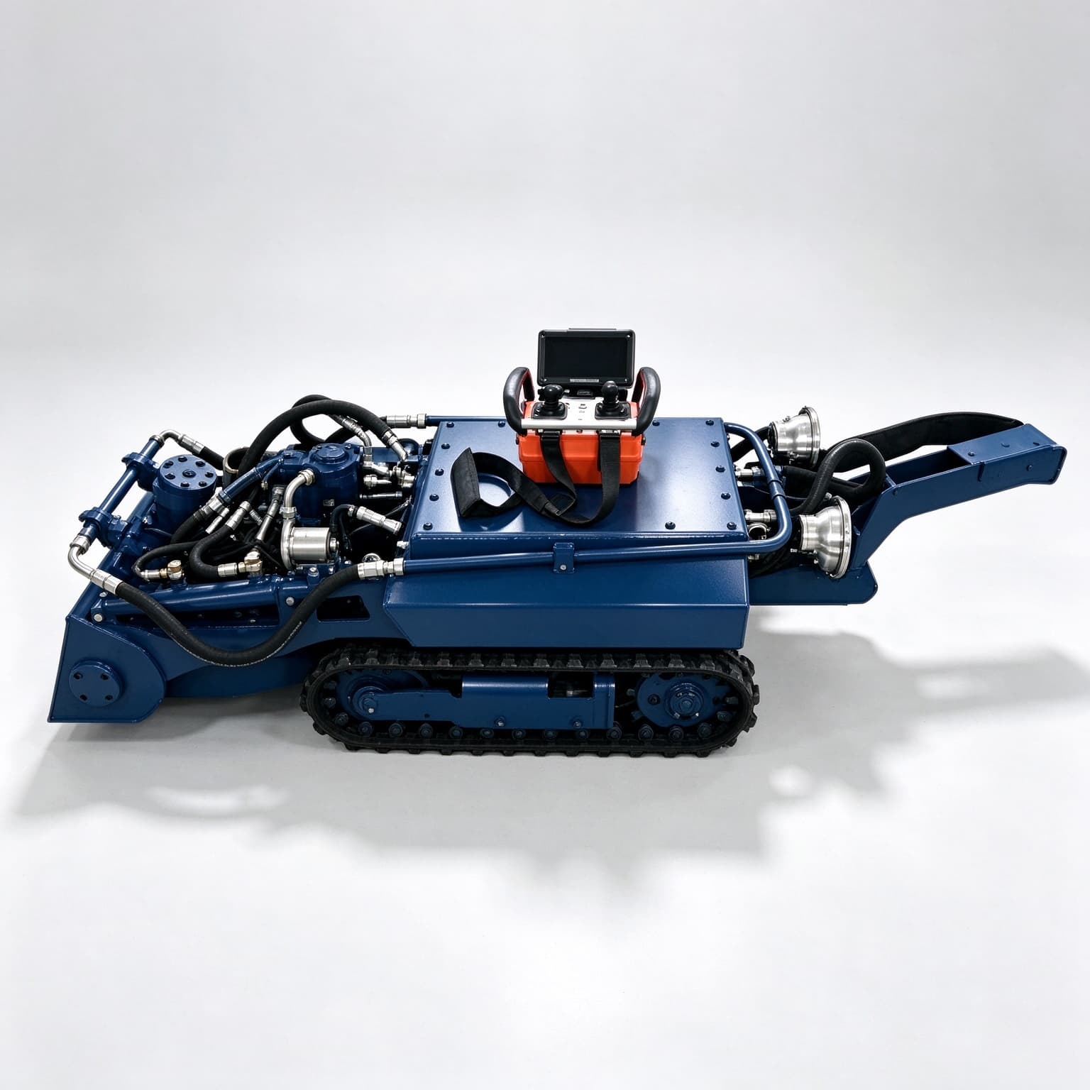 روبوت تجريف هيدروليكي بقاعدة م - مراجعة Tracked Robot Chassis وسعره