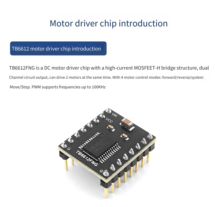 وحدة تشغيل المحرك TB6612 AT823 - مراجعة L298N Module وسعره