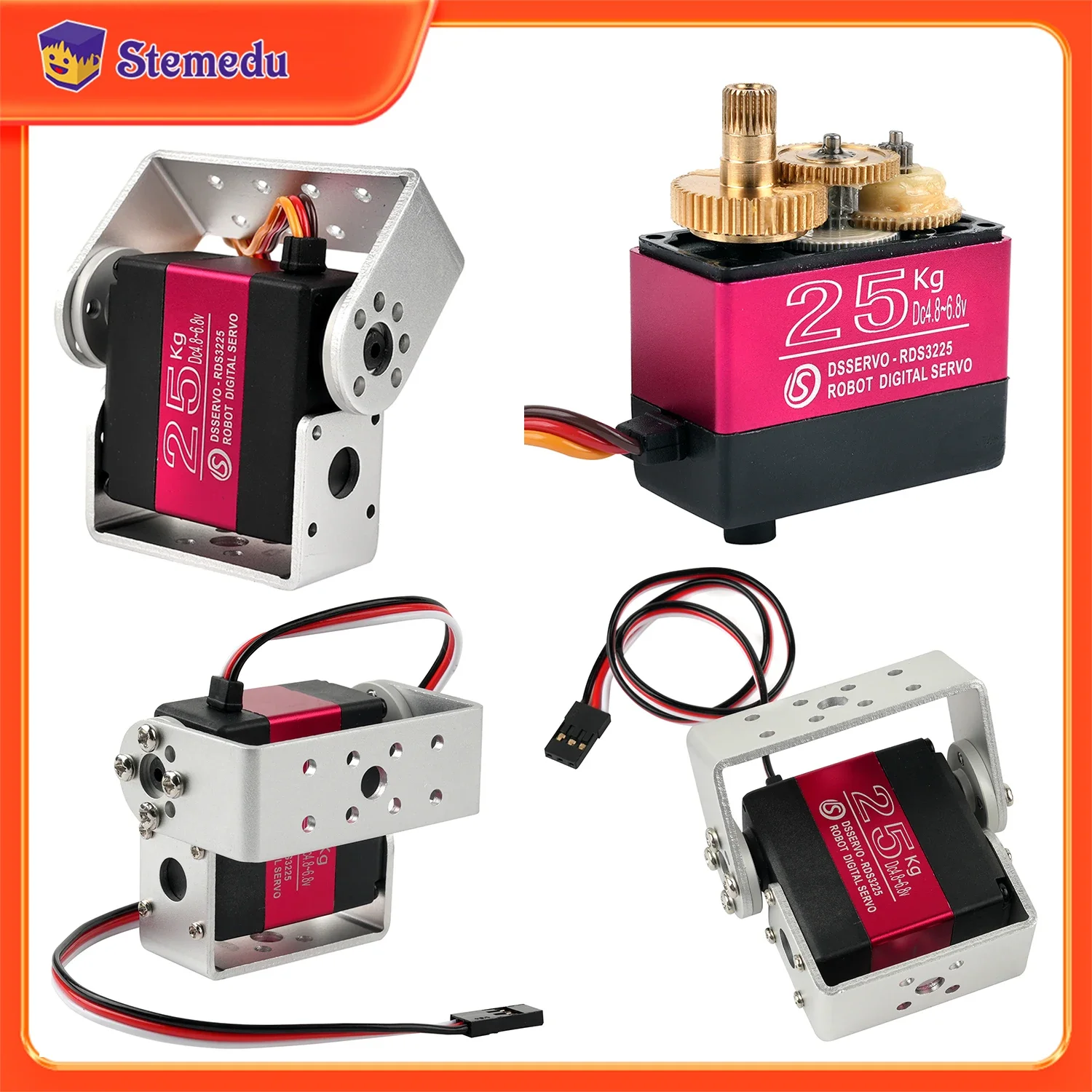 25 كجم روبوت أجهزة رقمية عزم د - مراجعة Servo Bracket وسعره