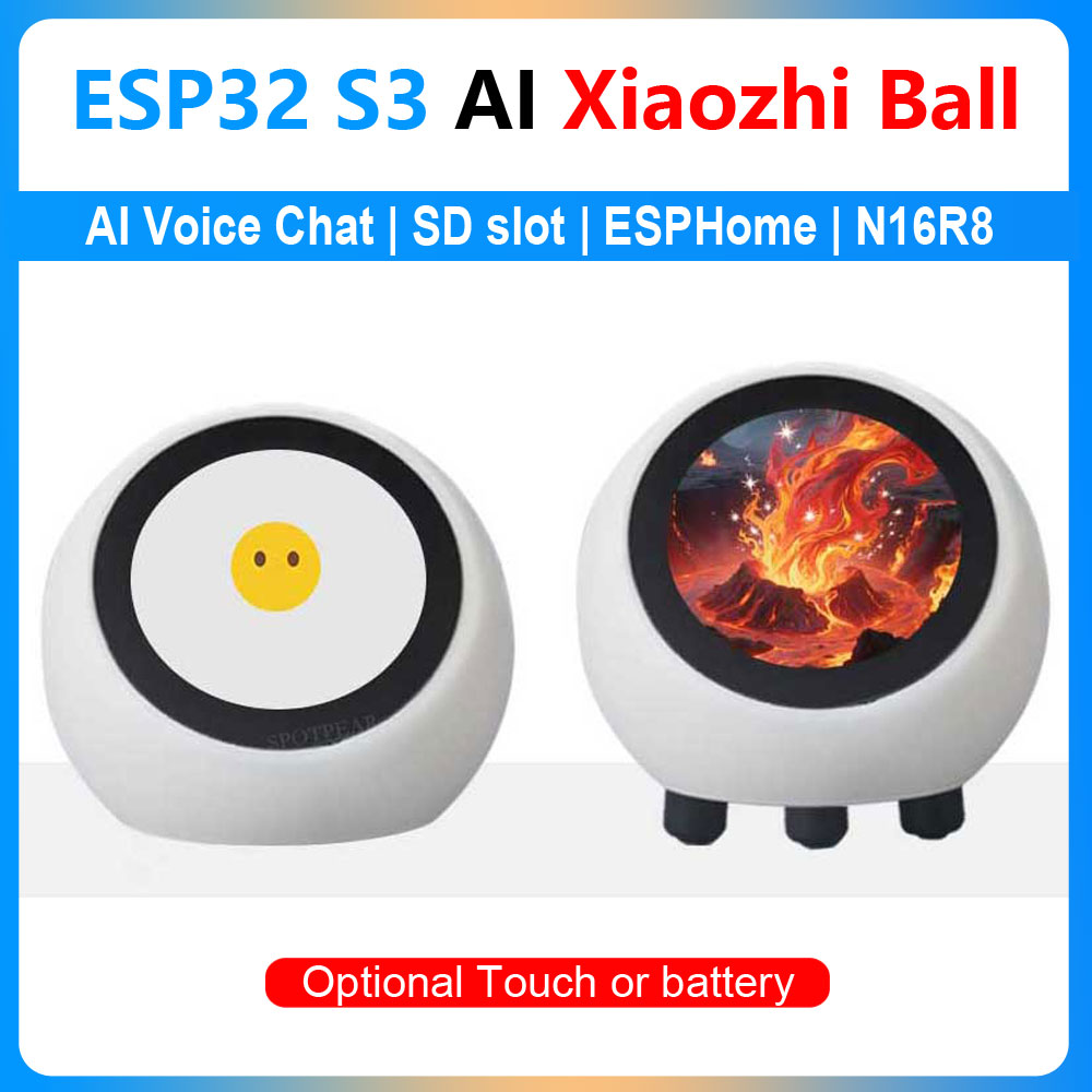 ESP32 S3 1.28 بوصة N16R8 مجلس  - مراجعة Stm32 Robot وسعره