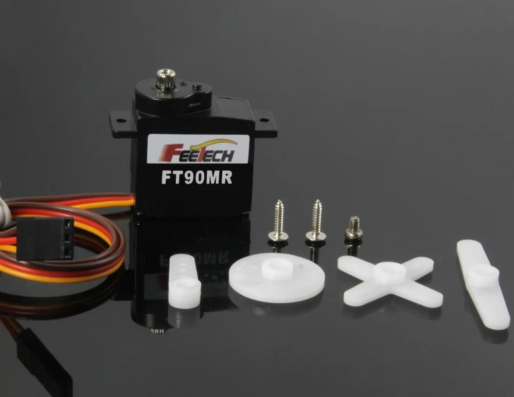 فيتيك FT90MR سيرفو ميكرو للهلي - مراجعة Micro Servo وسعره