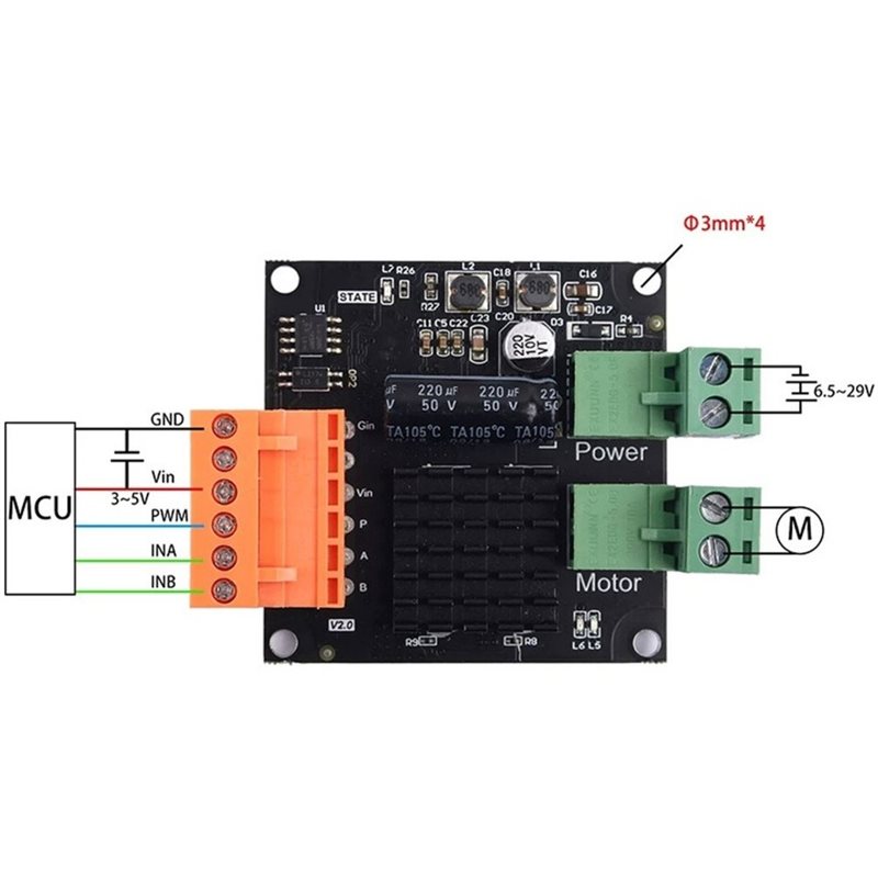 وحدة تحكم محرك تيار مستمر عالي - مراجعة Dc Motor 12V وسعره