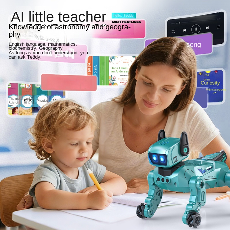 كلب روبوت ذكي متحرك بتقنية الذ - مراجعة Robot Remote Control وسعره