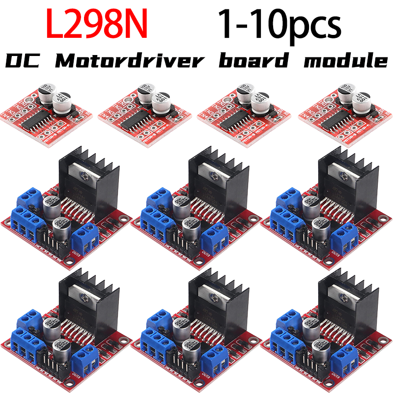 L298N DC وحدة تشغيل المحرك لار - مراجعة L298N Module وسعره