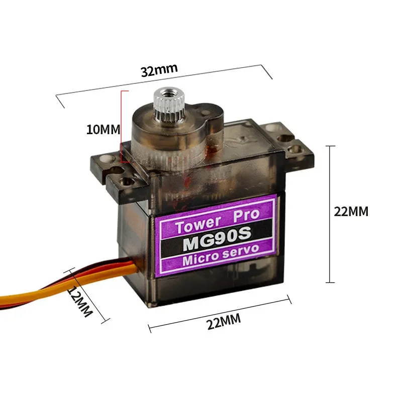 SG90/MG90S 9G مايكرو أجهزة رقم - مراجعة Micro Servo وسعره