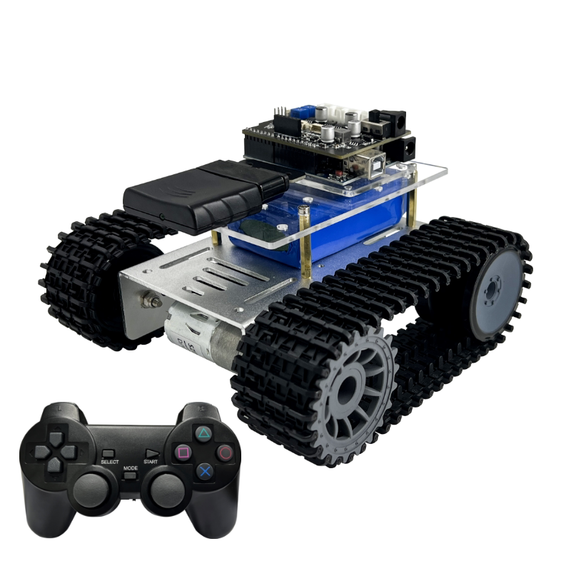 سيارة ذكية بقاعدة مجنزرة UNO R - مراجعة Robot Bluetooth Car وسعره