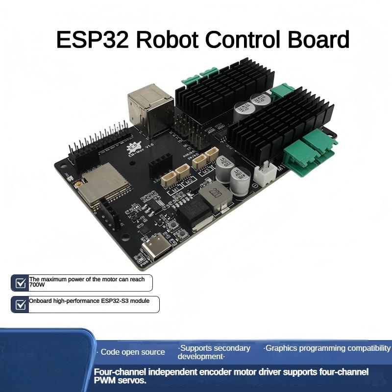 لوحة تحكم ESP32S3 بمحركات سيرف - مراجعة Arduino Robot وسعره