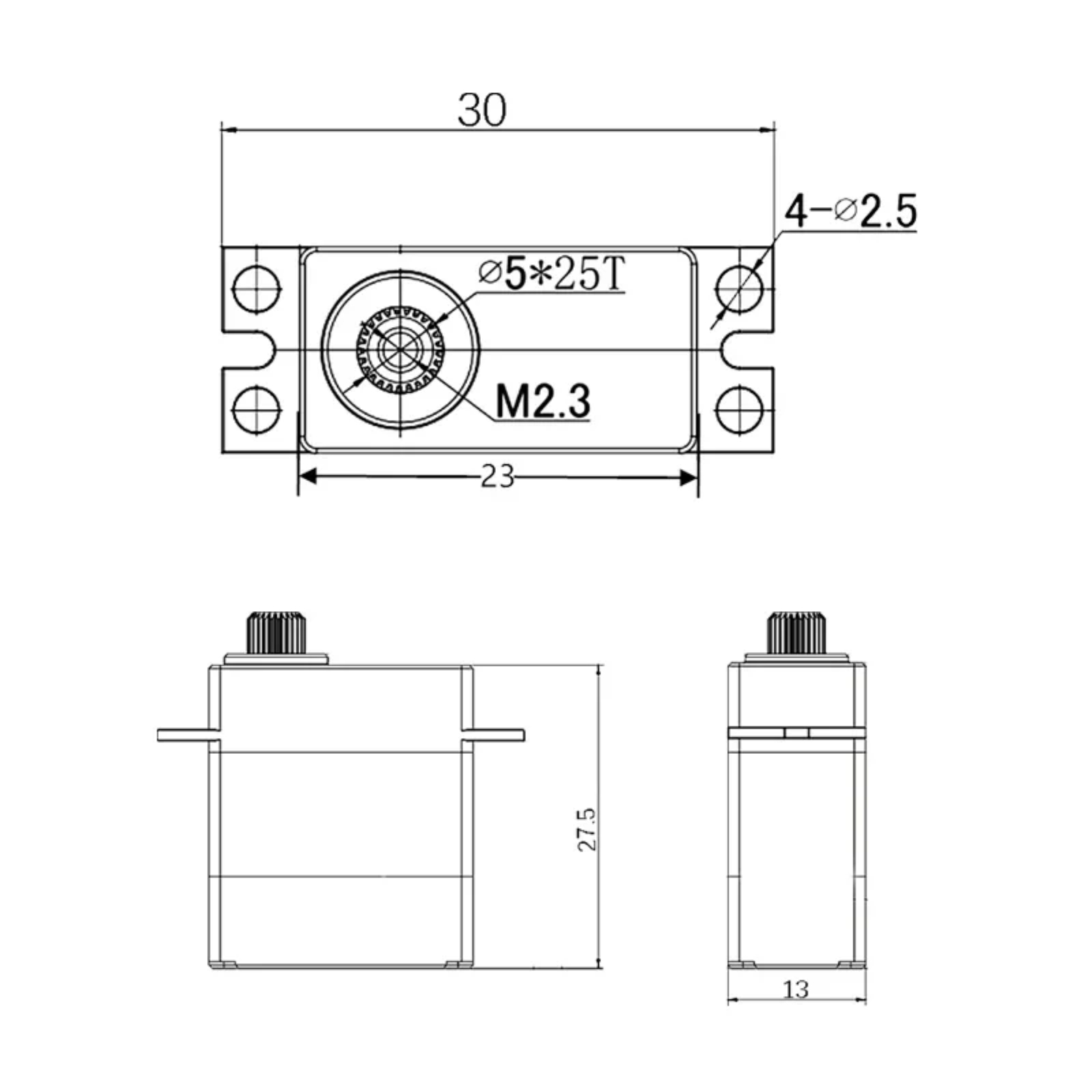 سيرفو رقمي بدون قلب من GX، ترو - مراجعة Micro Servo وسعره