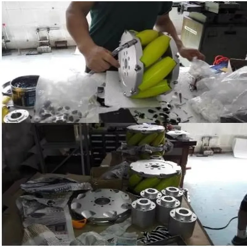 عجلات AGV مقاس 6 بوصات بحمولة  - مراجعة Omni Wheel وسعره
