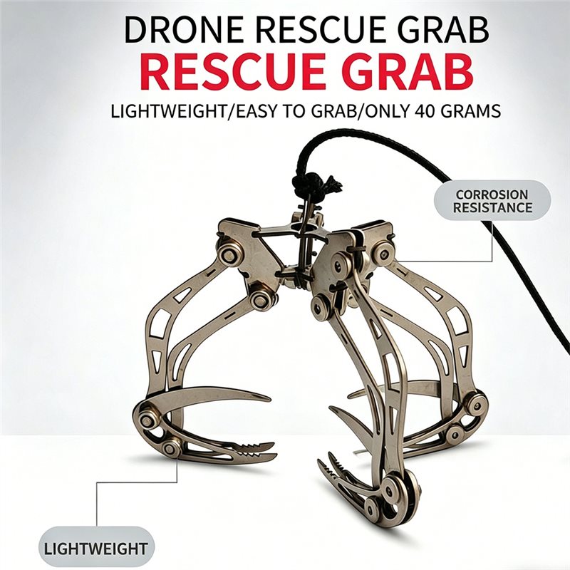 ملحقات الطائرات بدون طيار ABGI - مراجعة Robot Gripper Claw وسعره